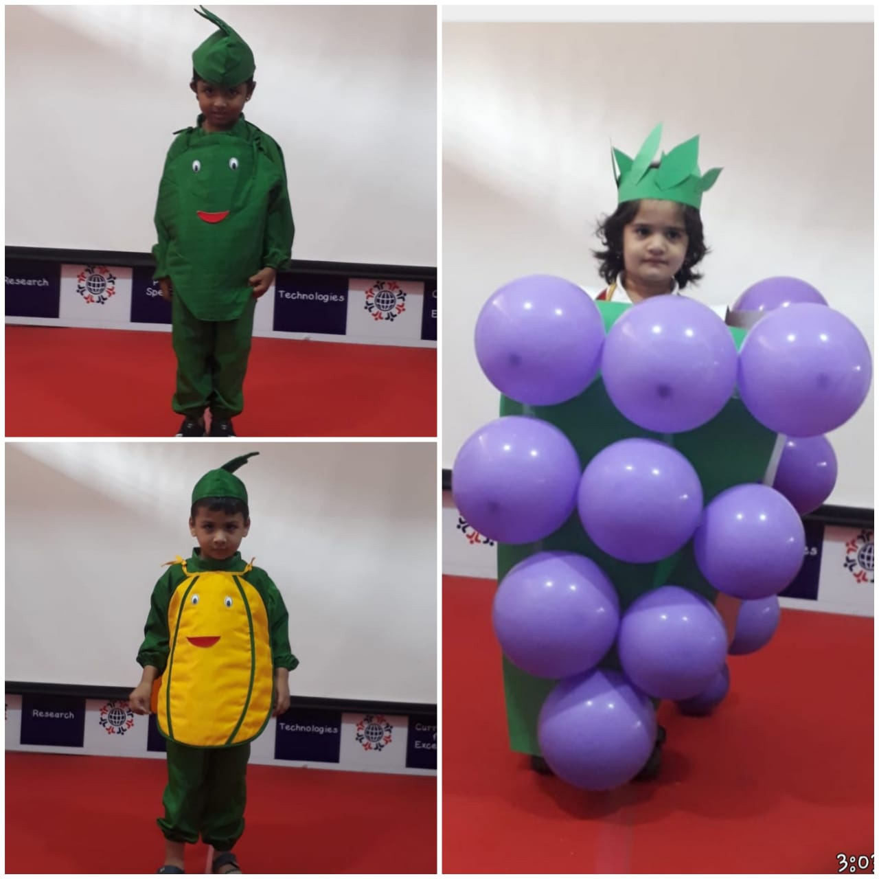 Strawberry fancy dress for kids,Fruits Costume for Annual function/Theme  Party/Competition/Stage Shows Dress